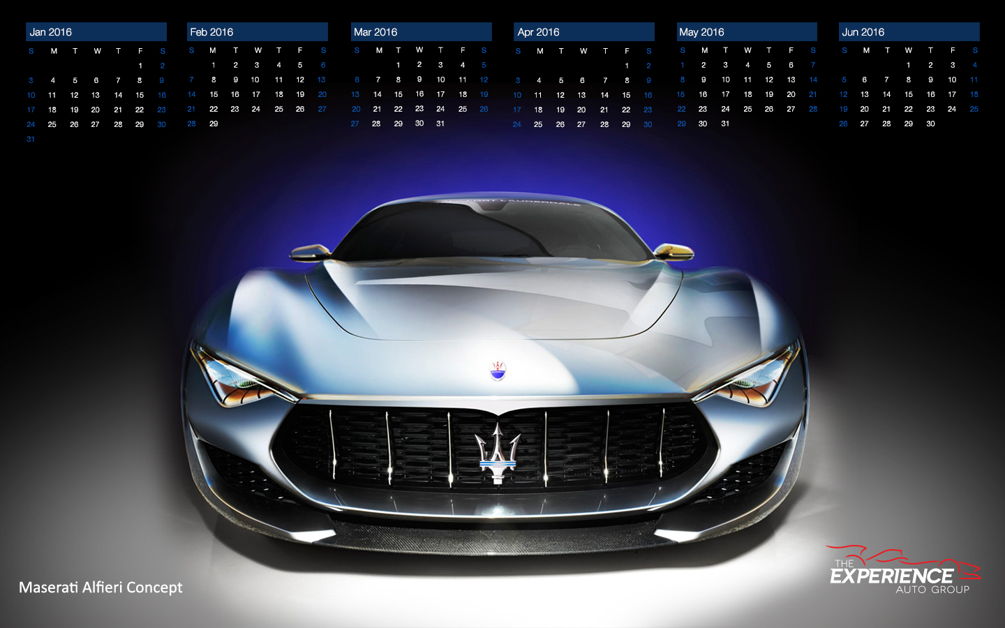 Ferrari Calendar Wallpaper