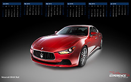 Maserati Ghibli Red Wallpaper